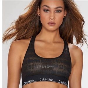 calvin klein sports bra